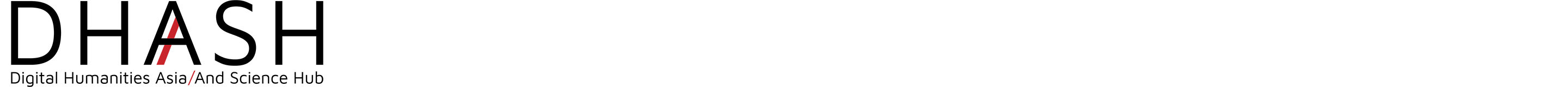 DHASH - Digital Humanities Asia/And Science Hub